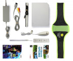 Konsole weiß + Wii Sports + Zumba Fitness 2 + Fitness-Gürtel + Remote + Zubehör