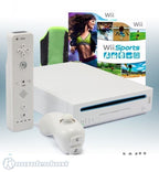 Konsole weiß + Wii Sports + Zumba Fitness 2 + Fitness-Gürtel + Remote + Zubehör