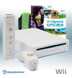 Konsole weiß + Wii Sports + Zumba Fitness 2 + Fitness-Gürtel + Remote + Zubehör