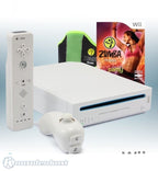 Konsole - Game Bundle weiß + Zumba Fitness: Join the Party + Fitnessgürtel + Remote + Zubehör