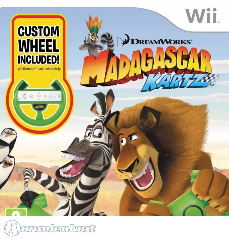 Madagascar Kartz + Lenkrad