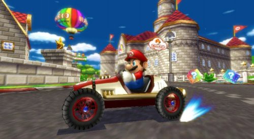 Mario Kart + Lenkrad weiß (DE) — Big Box