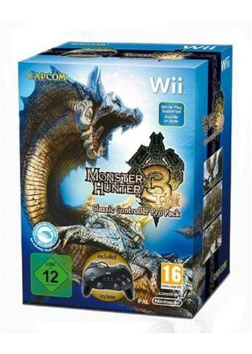 Monster Hunter Tri / 3 + Controller Pro Classic Pro Pack (DE)