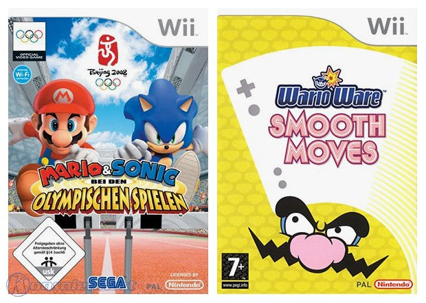 Nintendo Bundle: Mario & Sonic bei den Olymp. Spielen + Wario Ware: Smooth Moves