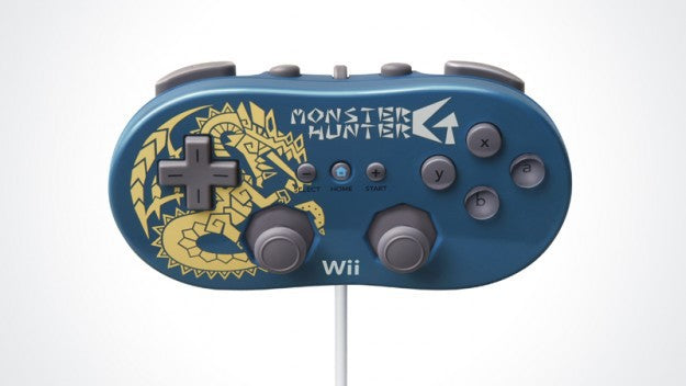 Original Controller / Pad Classic Gamepad Monster Hunter G RVL-005 (EU) — Limited Edition