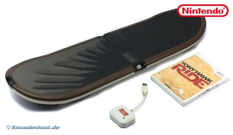 Original Skateboard Controller rot Tony Hawk: Ride