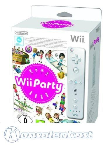 Wii Party + Original Remote weiß