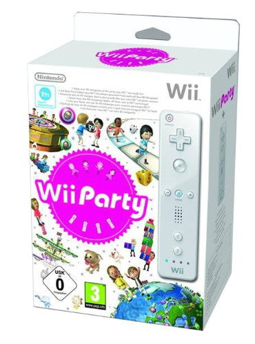 Wii Party + Original Remote weiß
