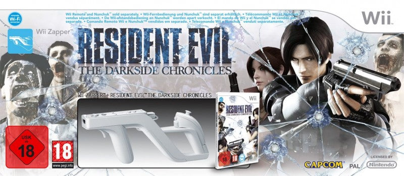 Resident Evil: The Darkside Chronicles + Pistole (DE)