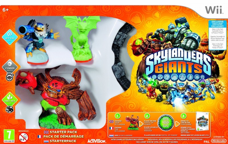 Skylanders: Giants Starter Pack Glow in the Dark Edition (GB) — Glow in the Dark Edition