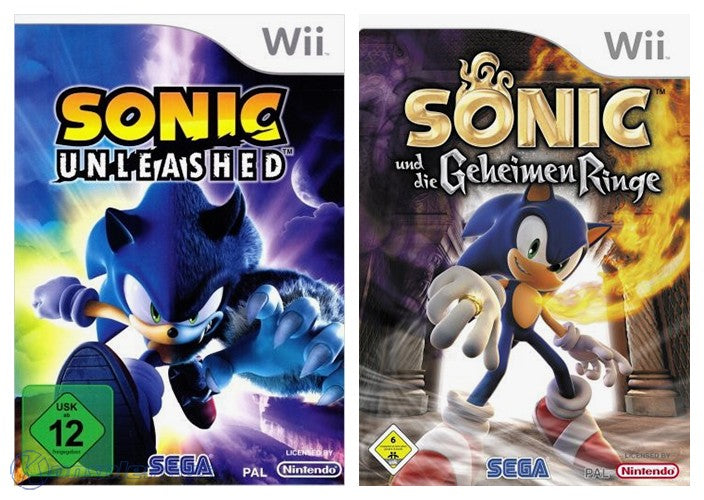 Sonic Bundle: Sonic Unleashed + Sonic und die Geheimen Ringe