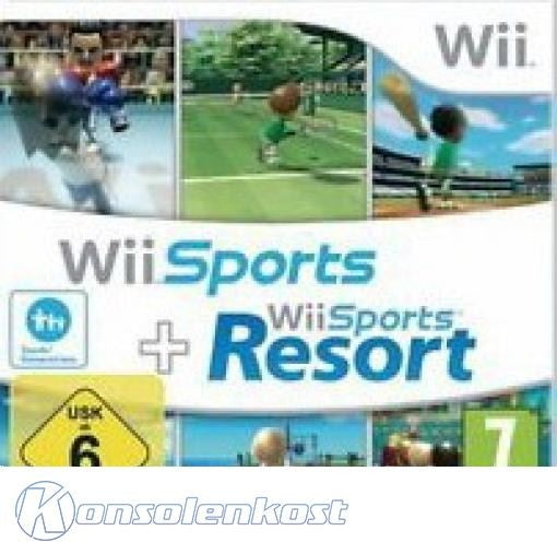 Wii Sports Resort + Wii Sports (DE)