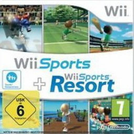 Wii Sports Resort + Wii Sports (DE)