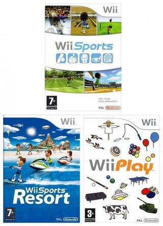 Wii Sports + Wii Sports Resort + Wii Play
