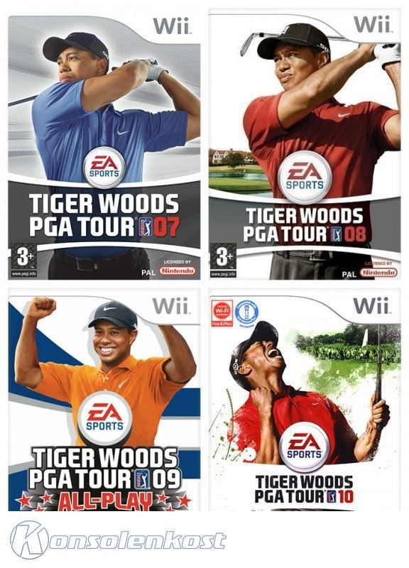 Tiger Woods PGA TOUR 07 + 08 + 09 + 10
