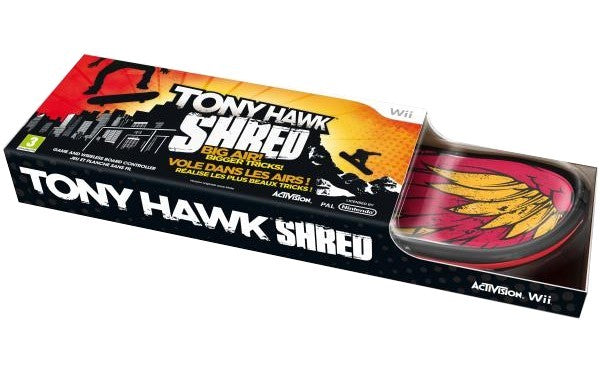 Tony Hawk's Shred + Skateboard Controller