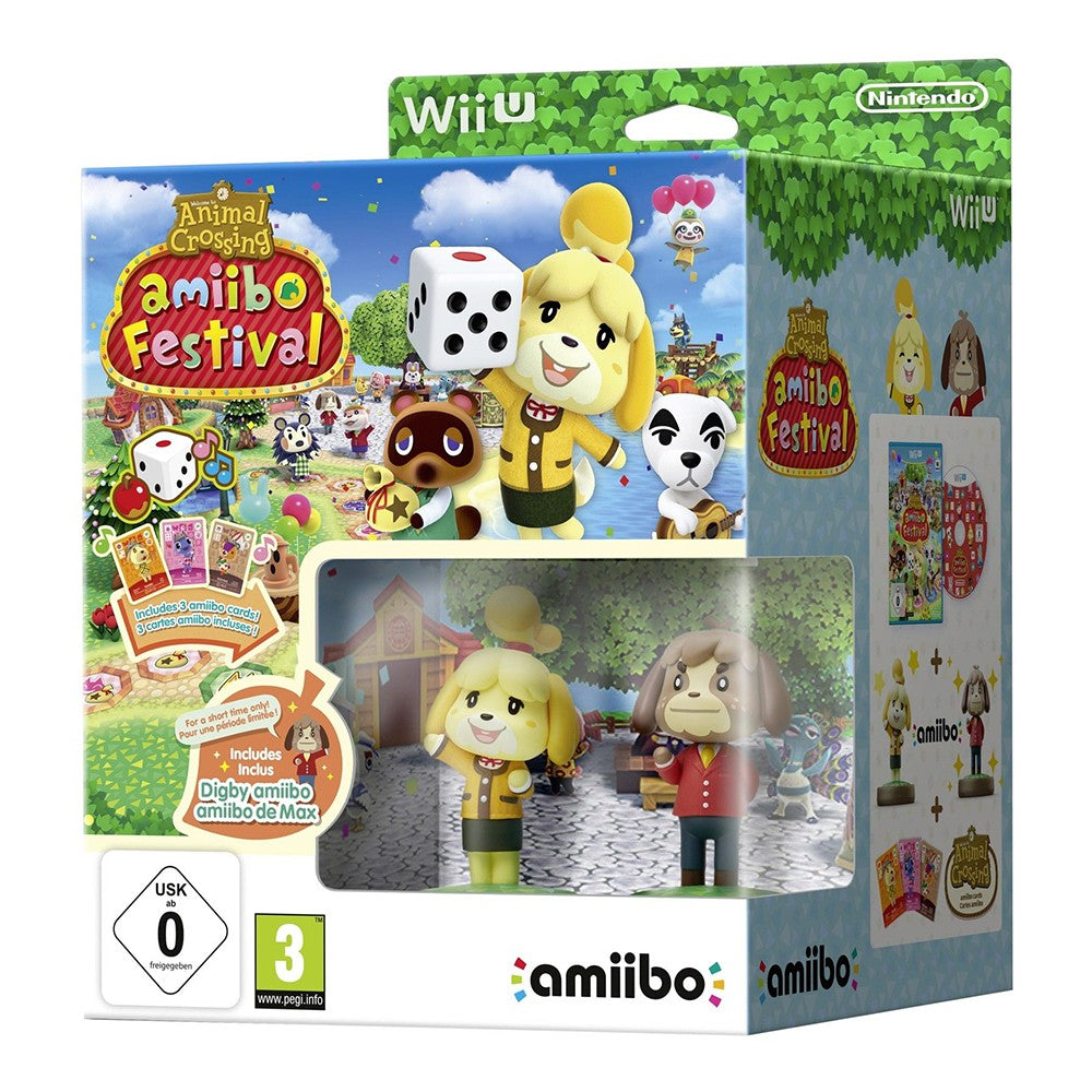 Animal Crossing: Amiibo Festival + 2 Figuren + 3 Karten