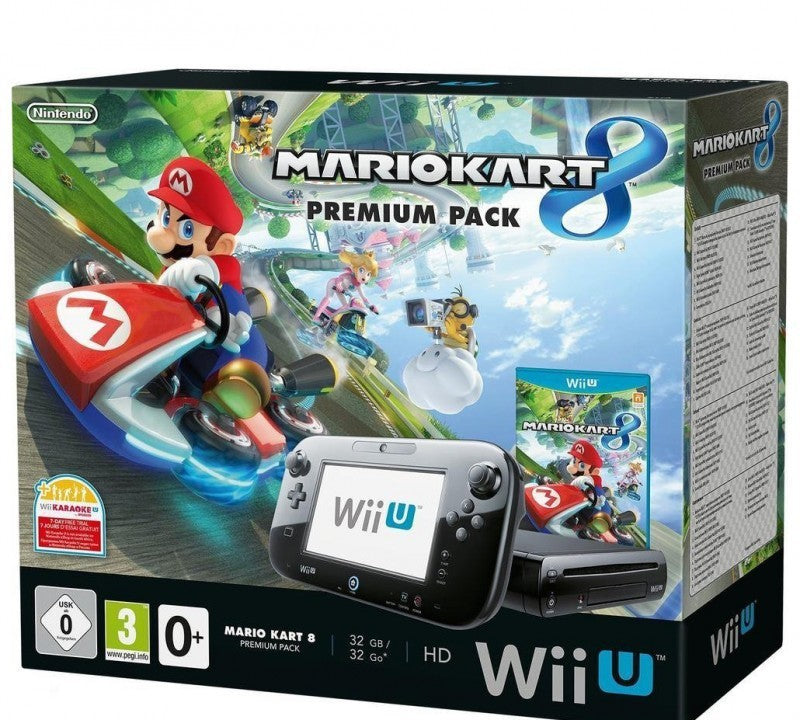 Konsole 32 GB + Spiel schwarz Mario Kart 8 Premium Pak