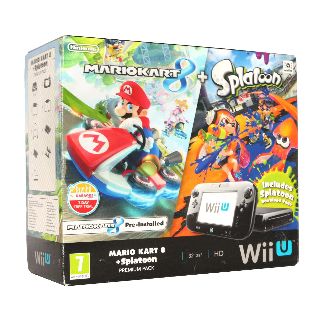 Konsole 32 GB schwarz Mario Kart 8 Splatoon Premium Pak