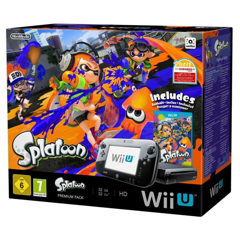 Konsole 32 GB schwarz Splatoon Premium Pack