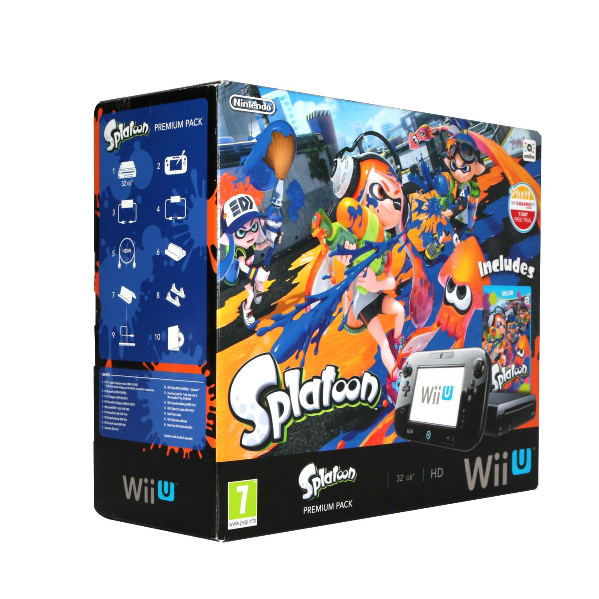 Konsole 32 GB schwarz Splatoon Premium Pak