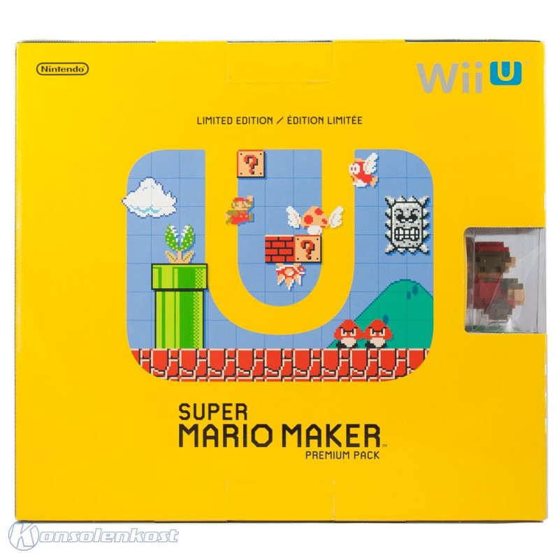 Konsole 32 GB schwarz Super Mario Maker Premium Pack — Limited Edition
