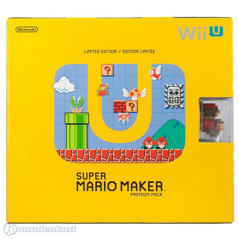 Konsole 32 GB schwarz Super Mario Maker Premium Pak — Limited Edition