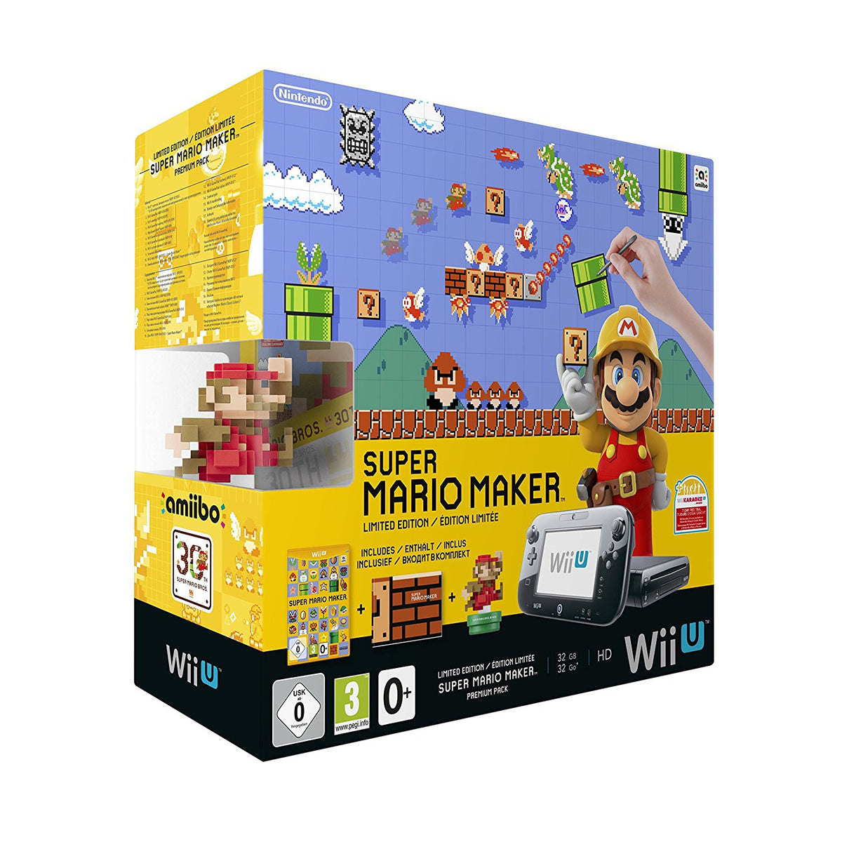 Konsole 32 GB schwarz Super Mario Maker Premium Pak — Limited Edition