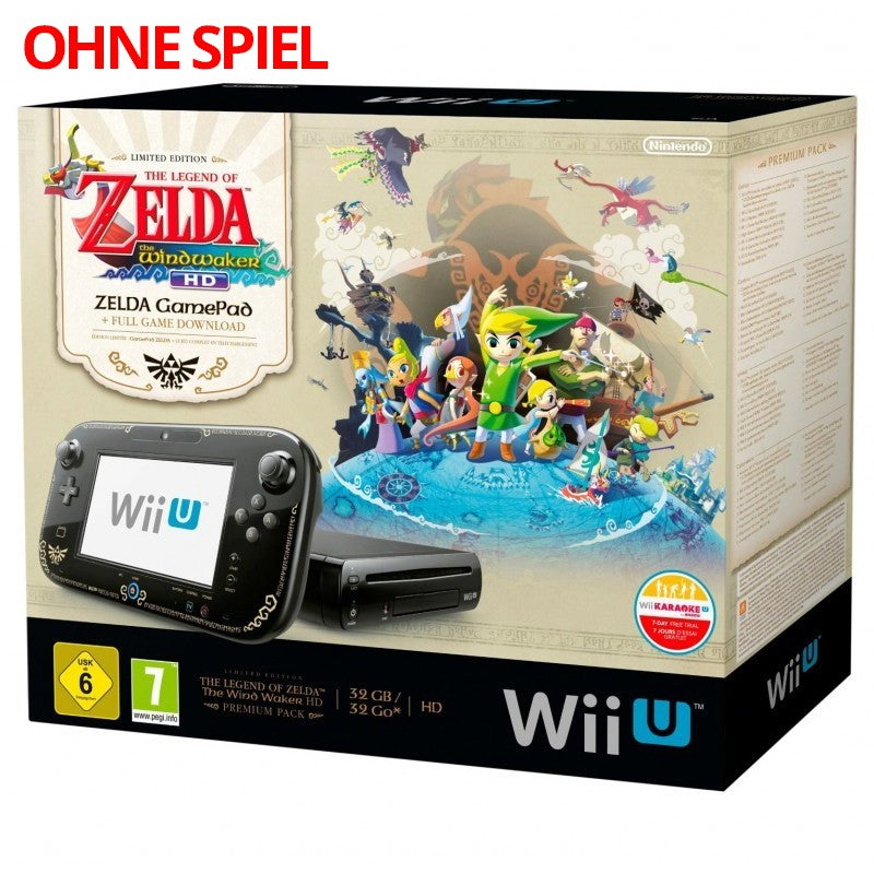 Konsole 32 GB schwarz Zelda Wind Waker Premium Pak