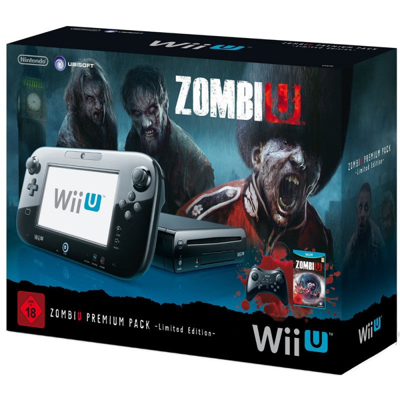 Konsole 32GB schwarz Zombi U Pak + Spiel + Pro Controller