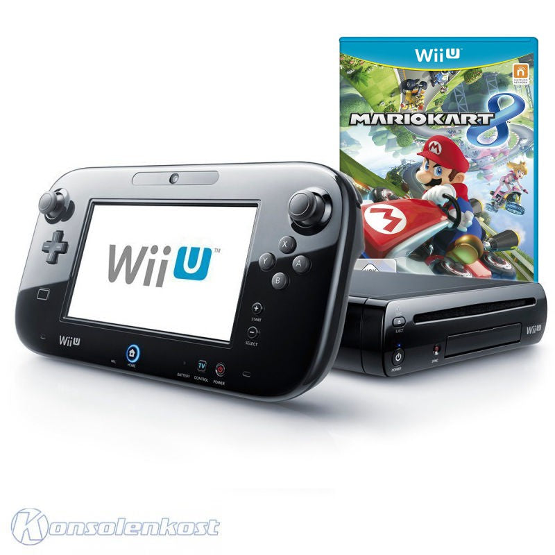Konsole mit Spiel nach Wahl, u.a. Mario Kart, Zelda o. Smash Bros