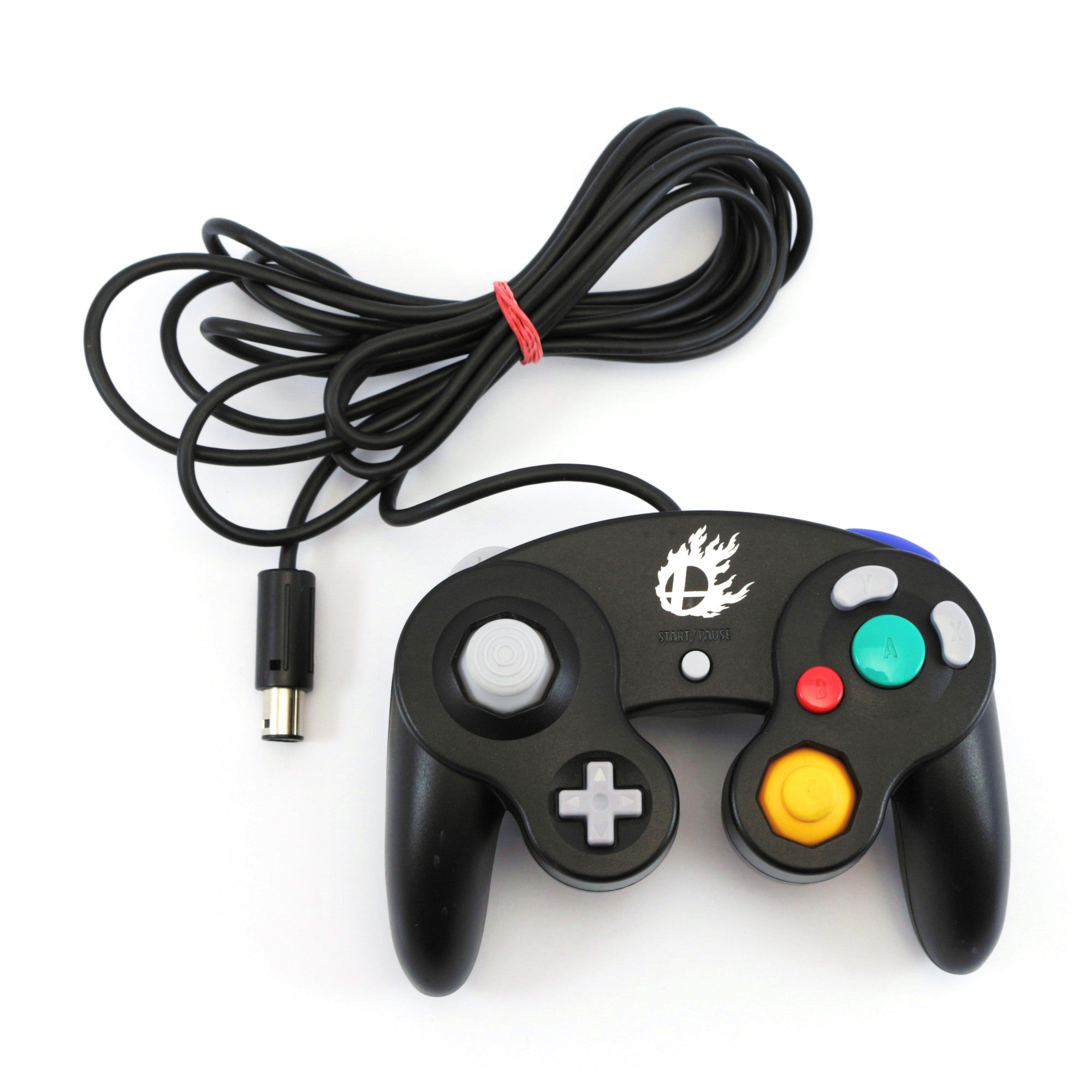 Original Gamecube Controller schwarz Smash Bros.
