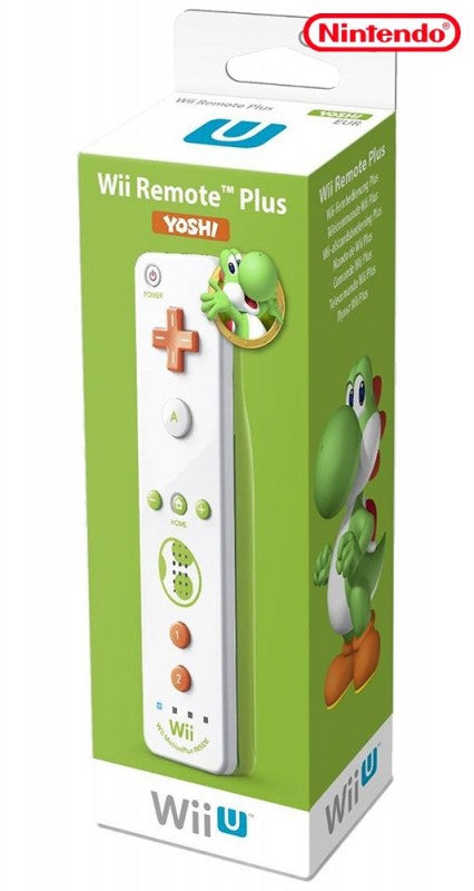 Original Remote Motion Plus Controller Yoshi Edition RVL-036 — Yoshi Edition RVL-036