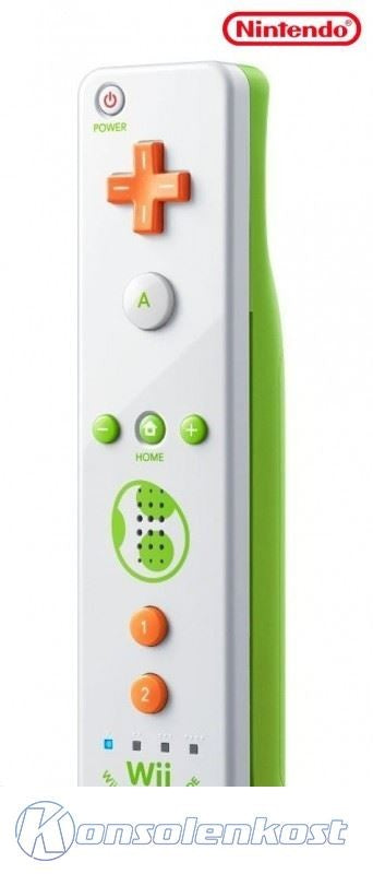 Original Remote Motion Plus Controller Yoshi Edition RVL-036