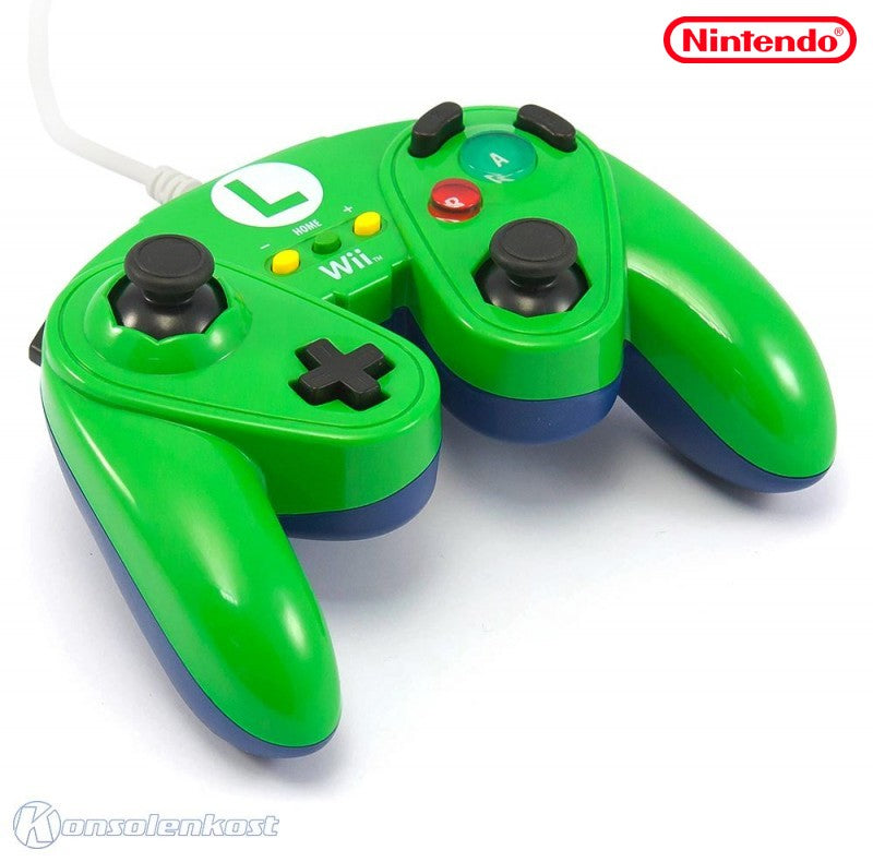Original Super Smash Bros. GameCube Controller - Luigi Edition