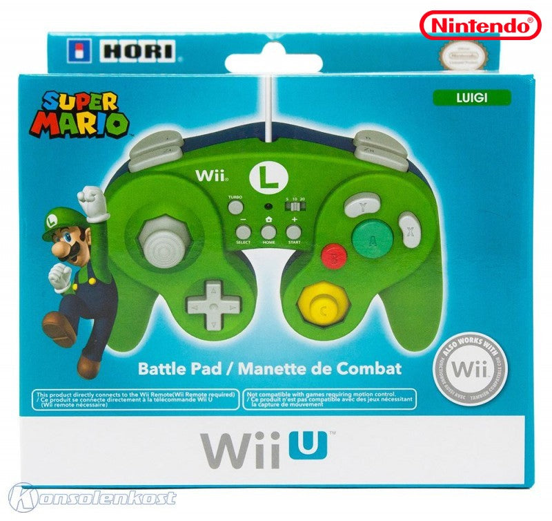 Original Super Smash Bros. GameCube Controller - Luigi Edition