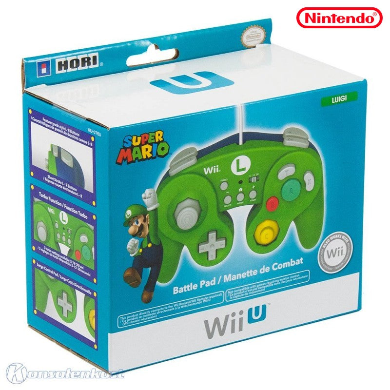 Original Super Smash Bros. GameCube Controller - Luigi Edition