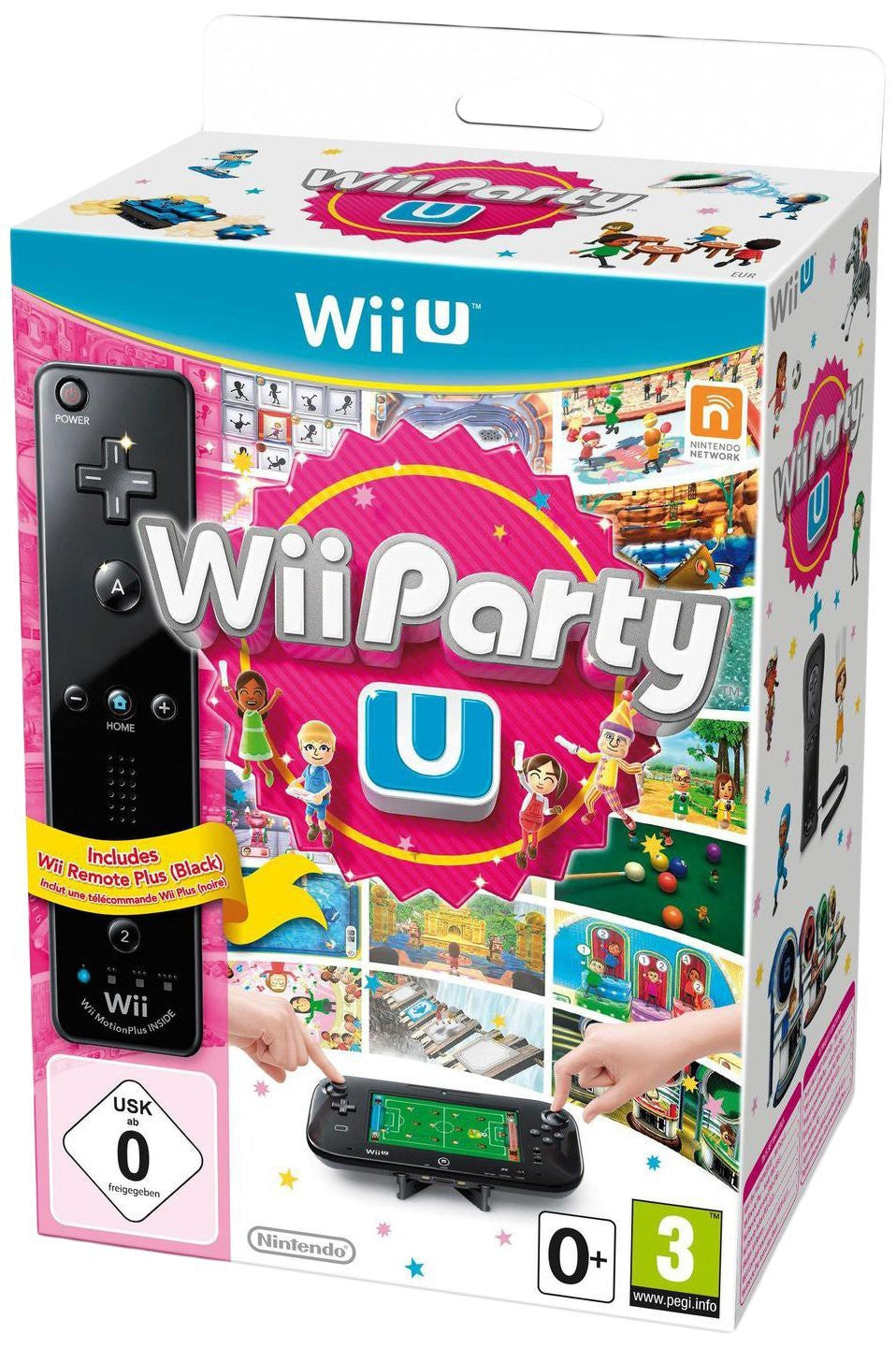 Party U + Remote schwarz (DE)