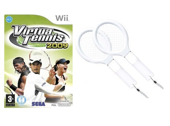 Virtua Tennis 2009 + 2 Tennisschläger