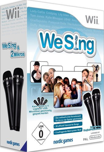 We Sing + 2 Mikrofone