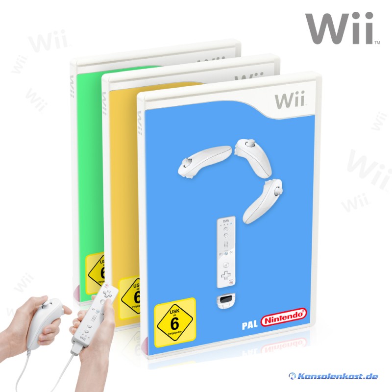 Wundertüte: 3 Original Wii-Spiele