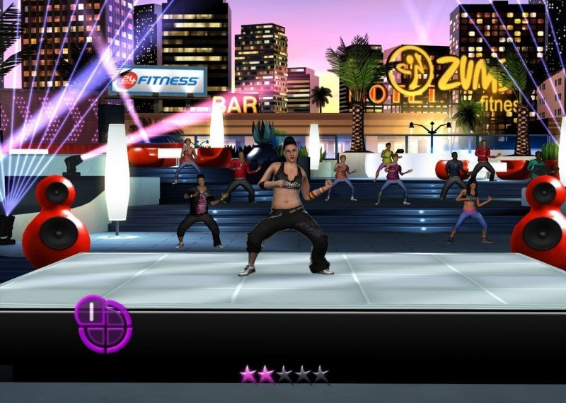 Zumba Fitness 1 + 2 + 3 + Fitness-Gürtel