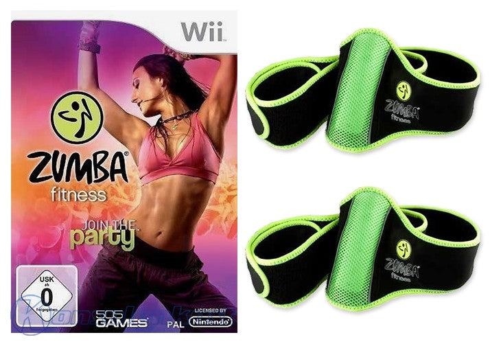 Zumba Fitness 1: Join the Party + 2 Fitness-Gürtel