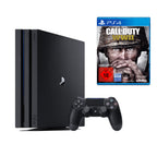 Konsole Pro 1TB schwarz + CoD: WWII + Original Controller