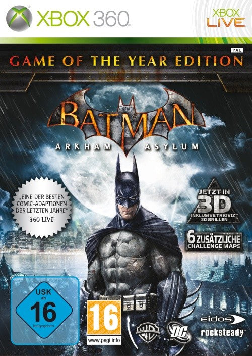 Batman: Arkham Asylum (DE) — Game of the Year Edition