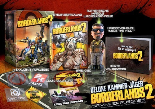 Borderlands 2 Deluxe Kammerjäger Edition + Premiere Club (AT) — Deluxe Kammerjäger Edition