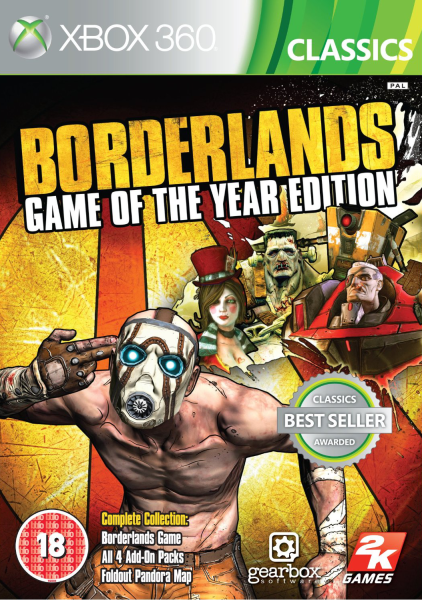Borderlands Complete Collection — Game of the Year Edition
