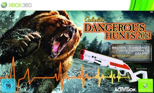 Cabela's Dangerous Hunts 2013 + Top Shot Fearmaster-Controller