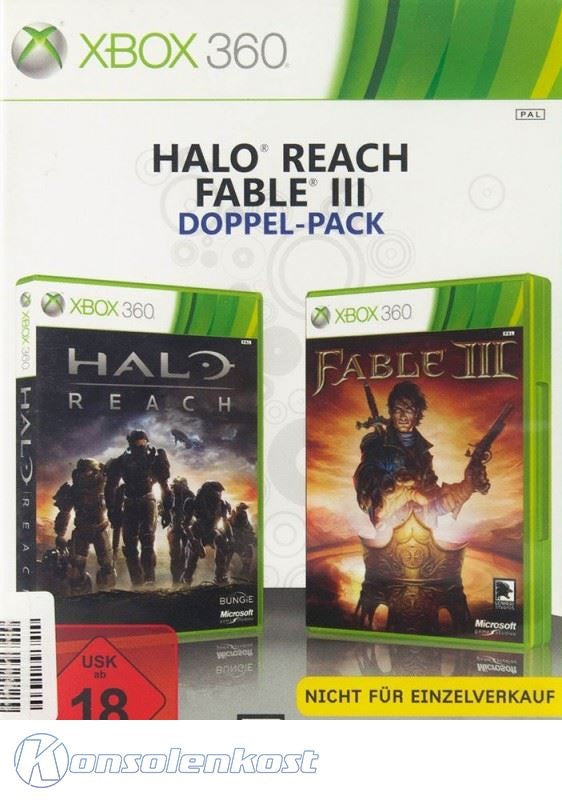 Fable III + Halo: Reach (DE)