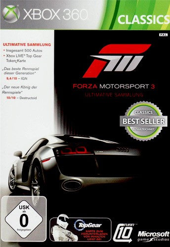 Forza Motorsport 3 Ultimative Sammlung (DE)